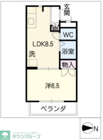 アネックス大幸の物件間取画像